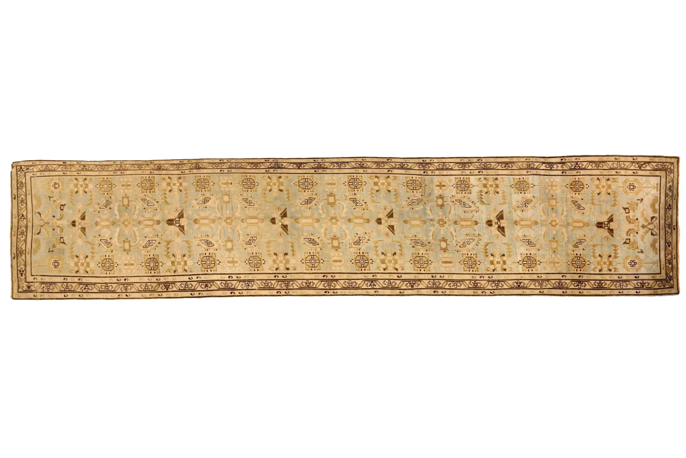 Antique Persian Malayer Traditional Rug 75797