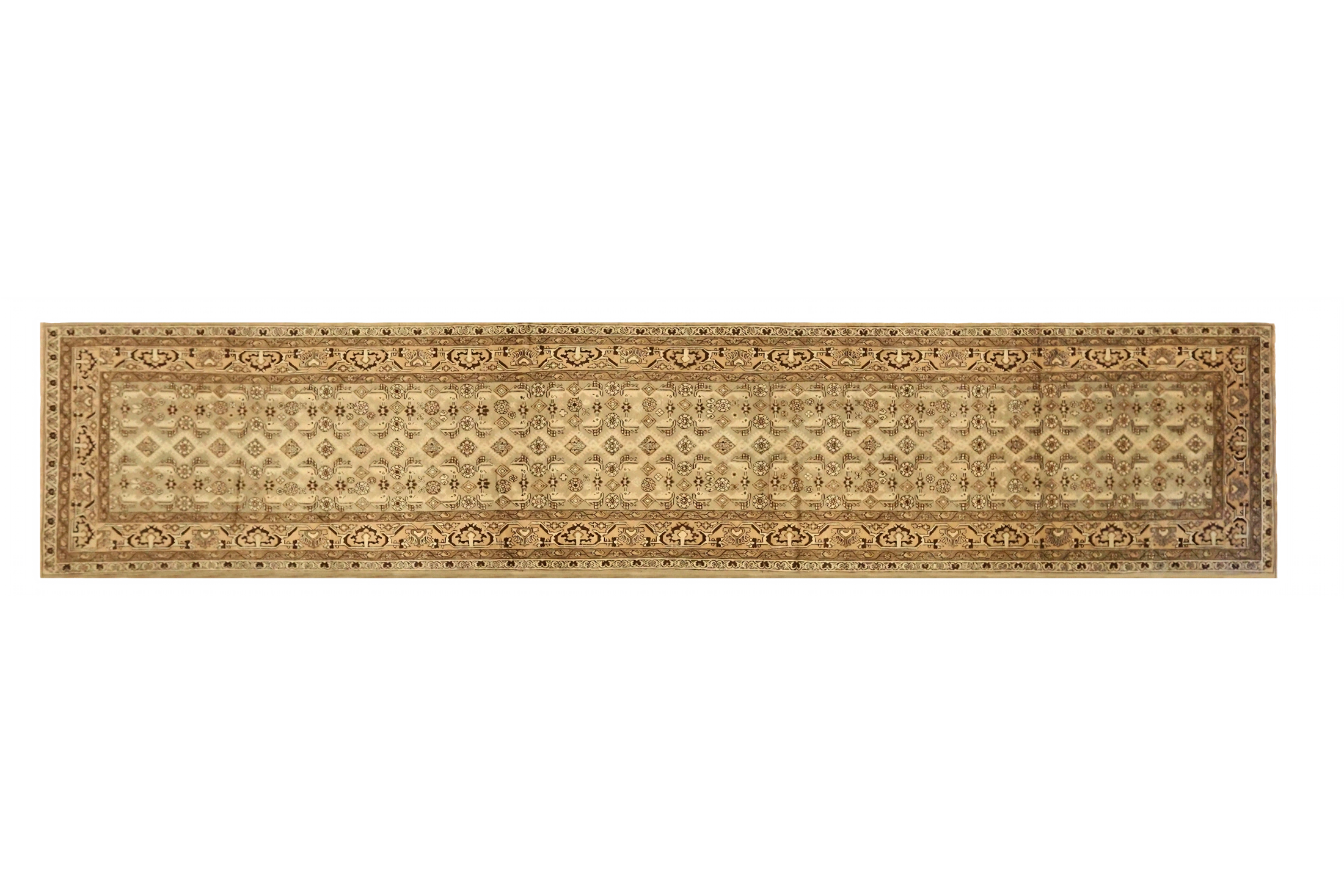 Antique Persian Malayer Transitional Rug 75802