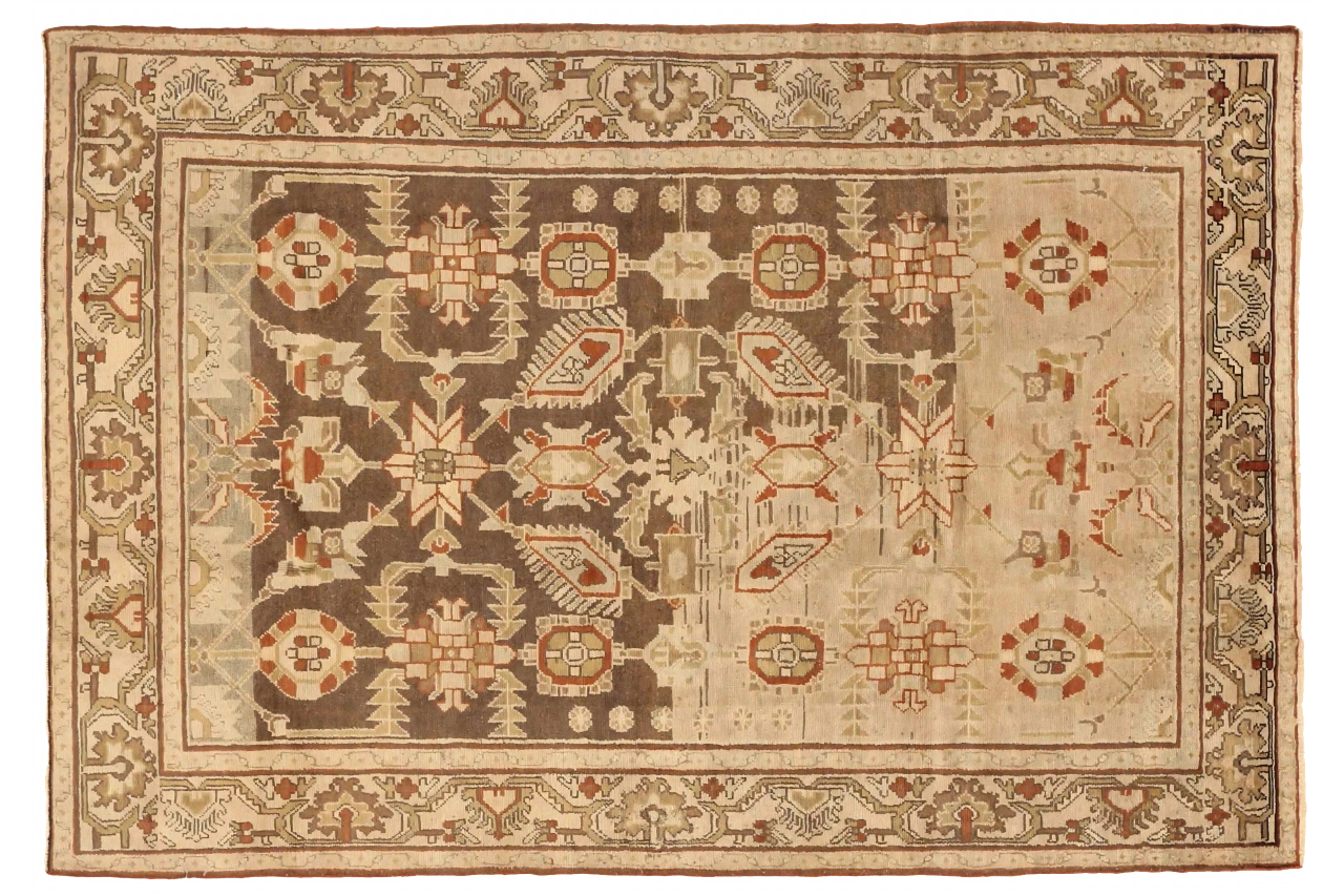 Antique Persian Malayer Transitional Rug 75806