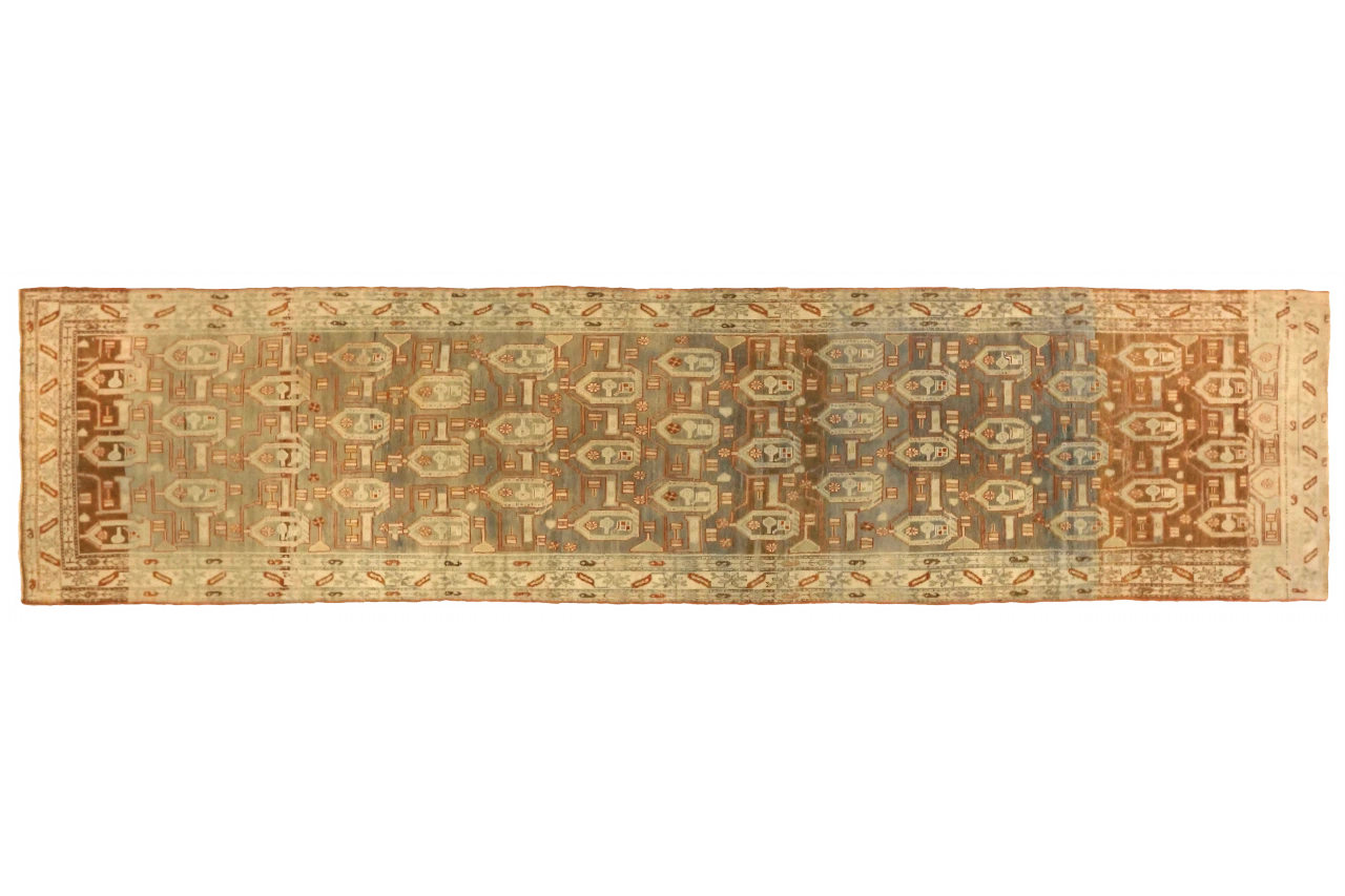 Antique Persian Kolyai Transitional Rug 75814