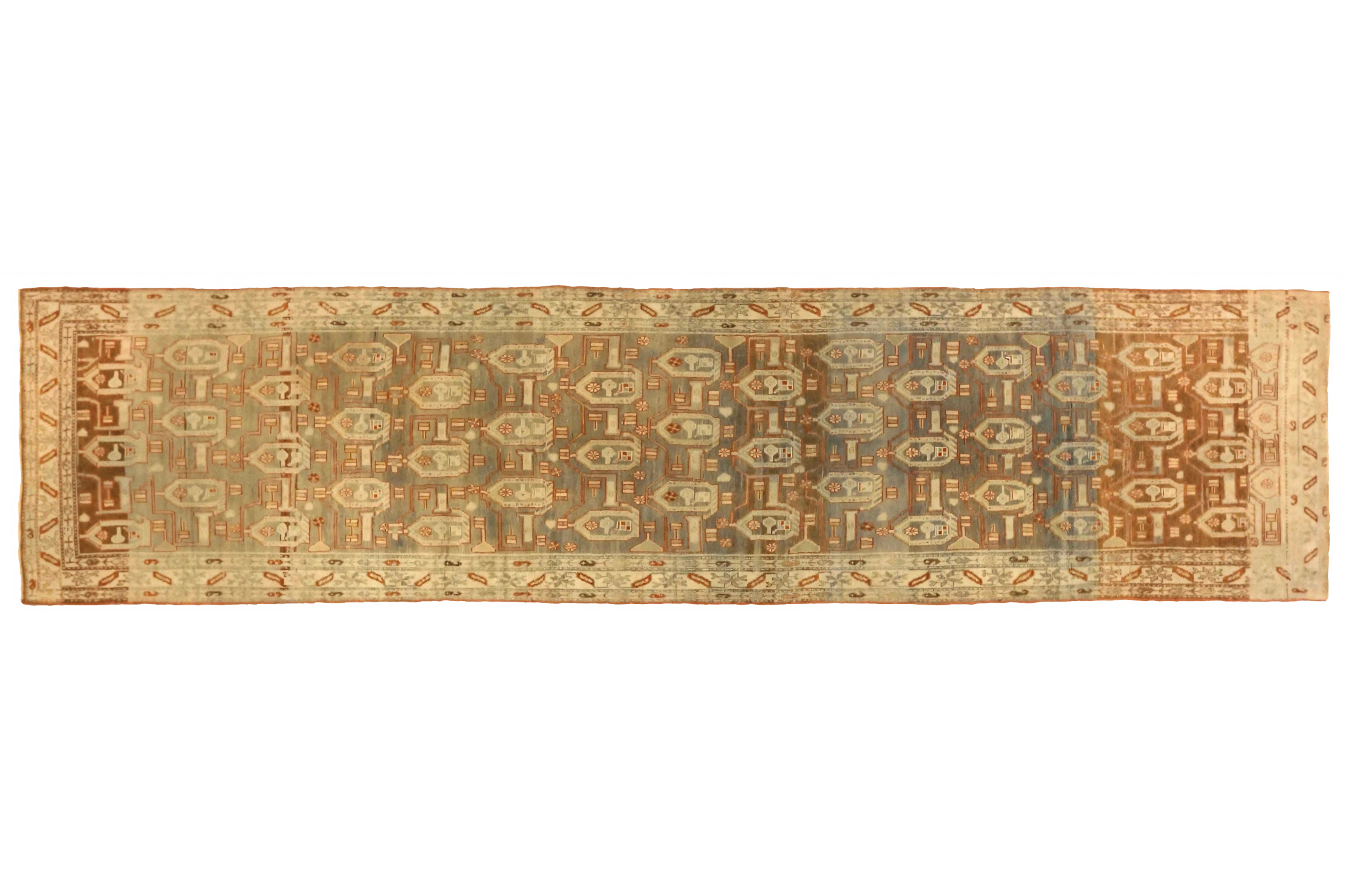 Antique Persian Kolyai Transitional Rug 75814