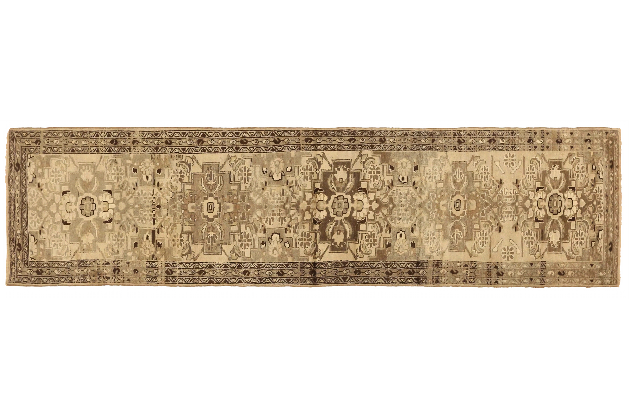 Antique Persian Zanjan Traditional Rug 75816
