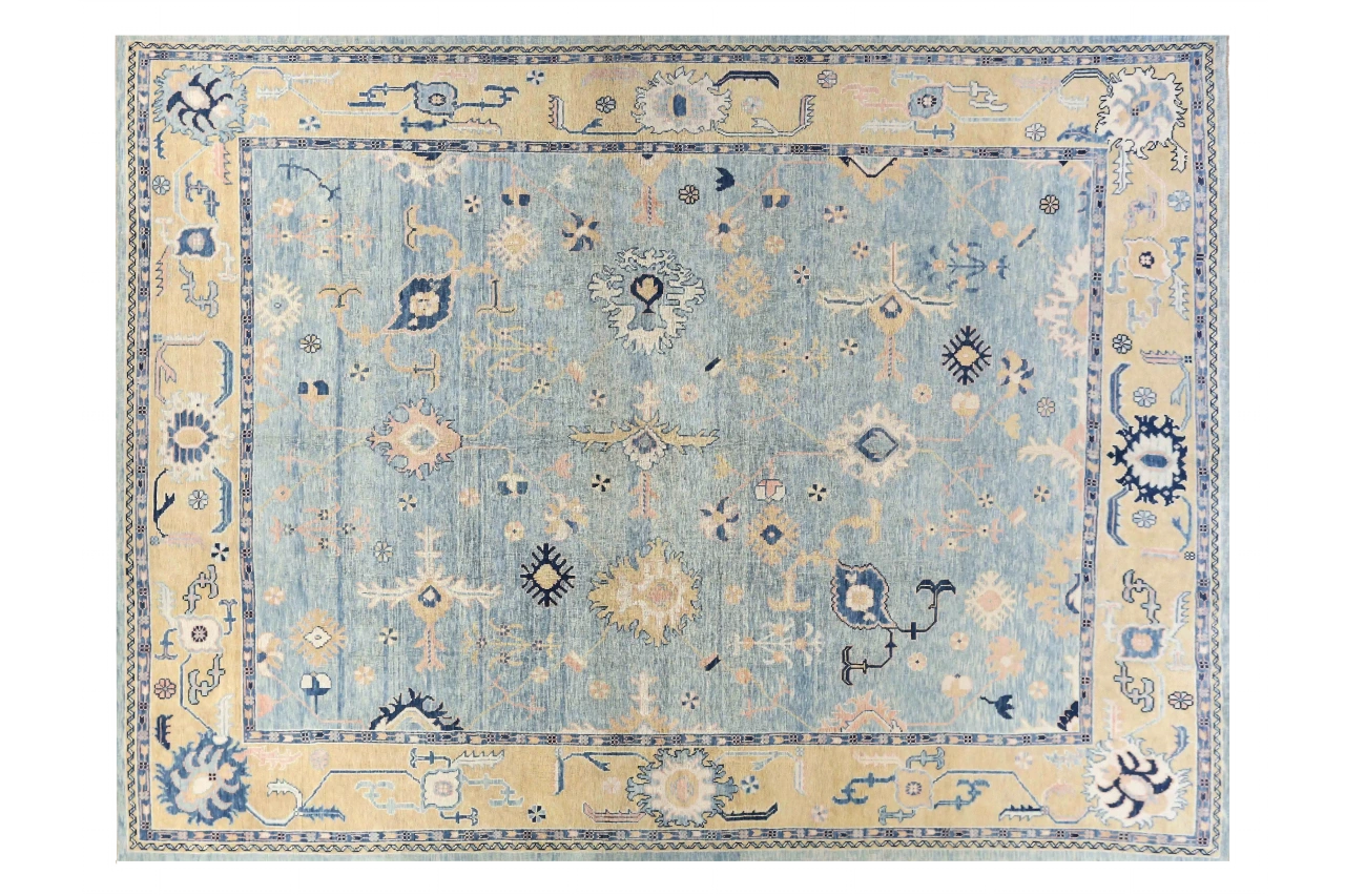 Turkey Oushak Tribal Rug 88009