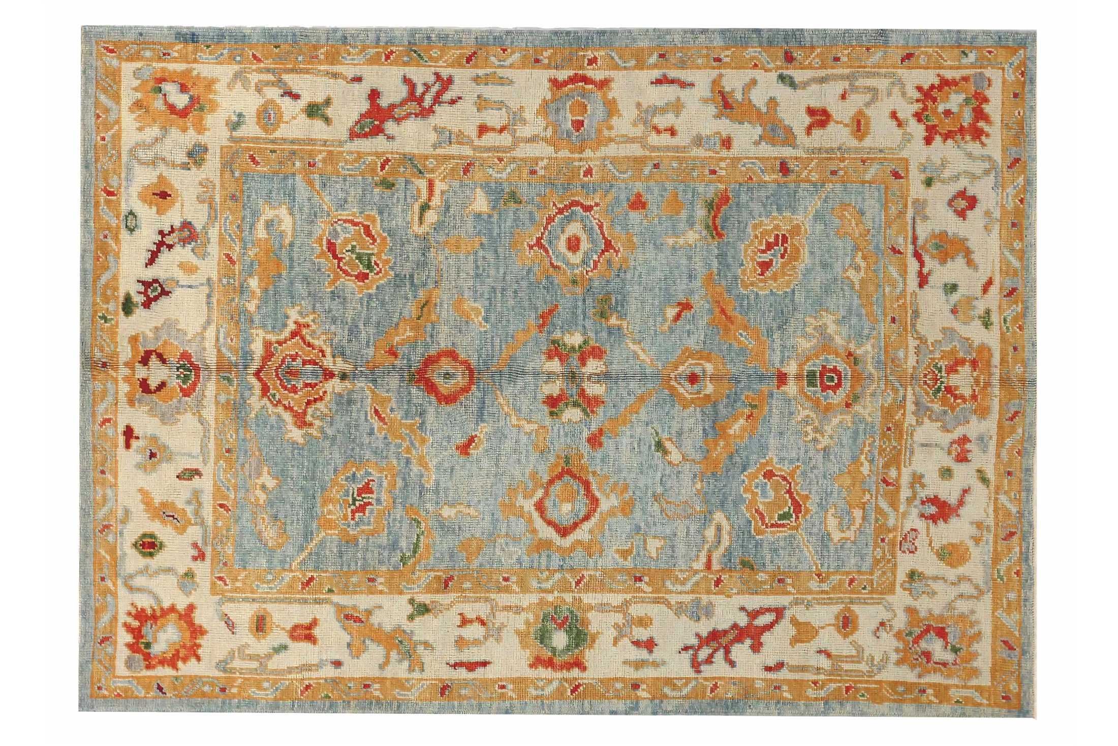 Turkey Oushak Tribal Rug 88014