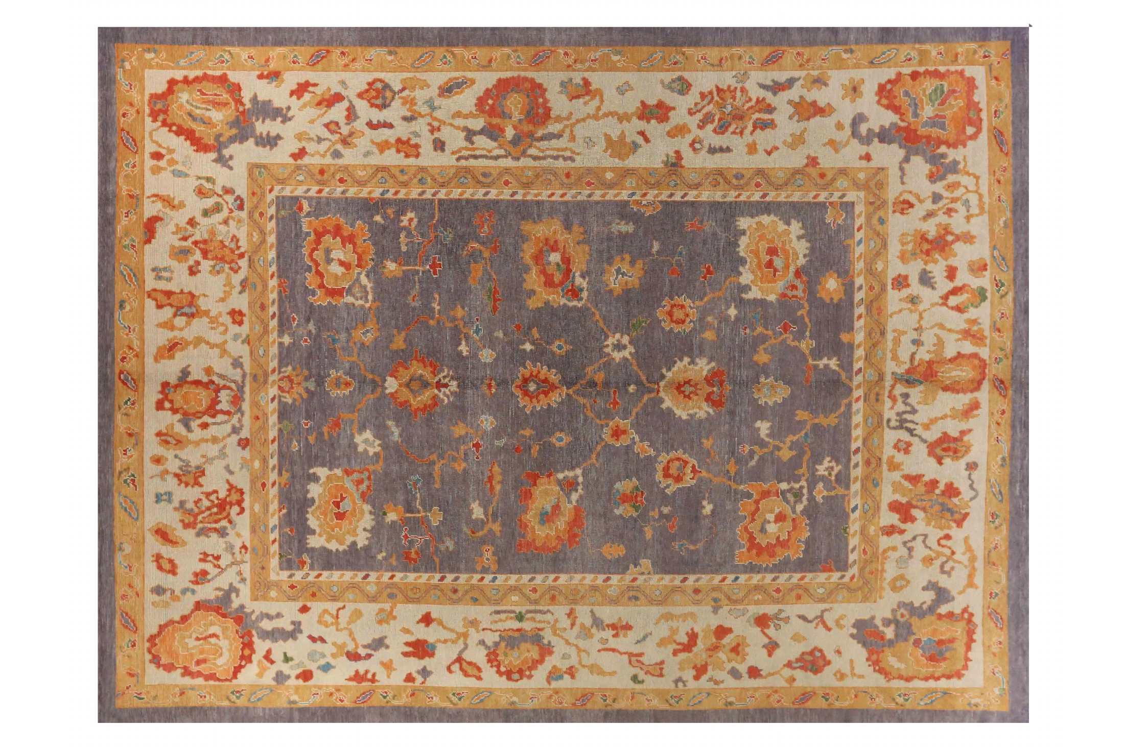 Turkey Oushak Tribal Rug 88017