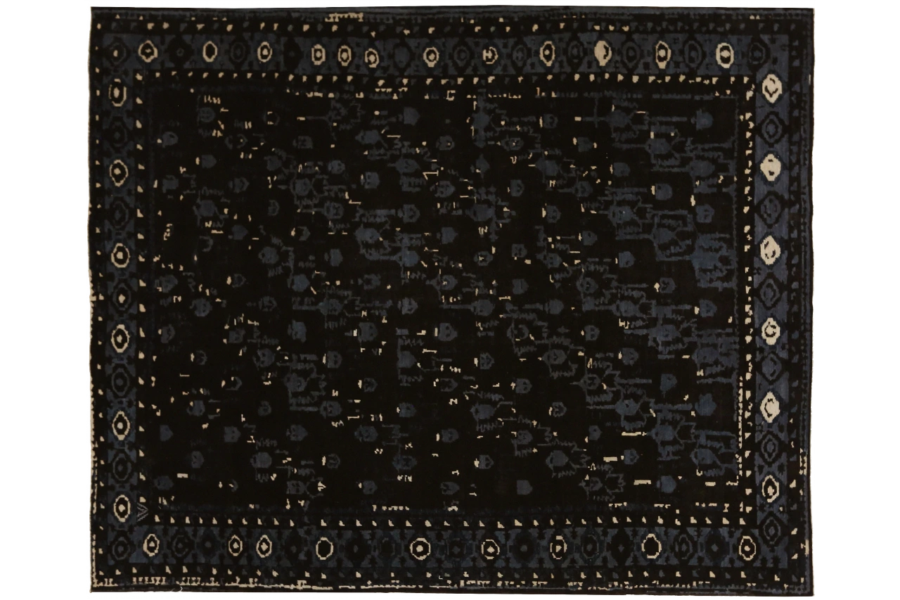 Persian Oushak Transitional Rug 88074