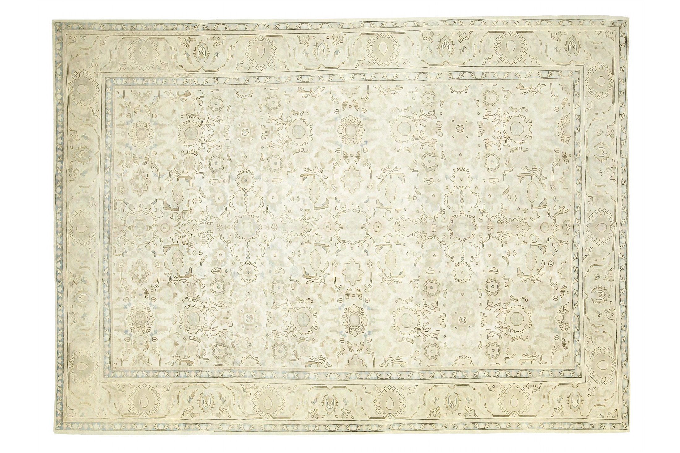 Antique Persian Malayer Transitional Rug 88079