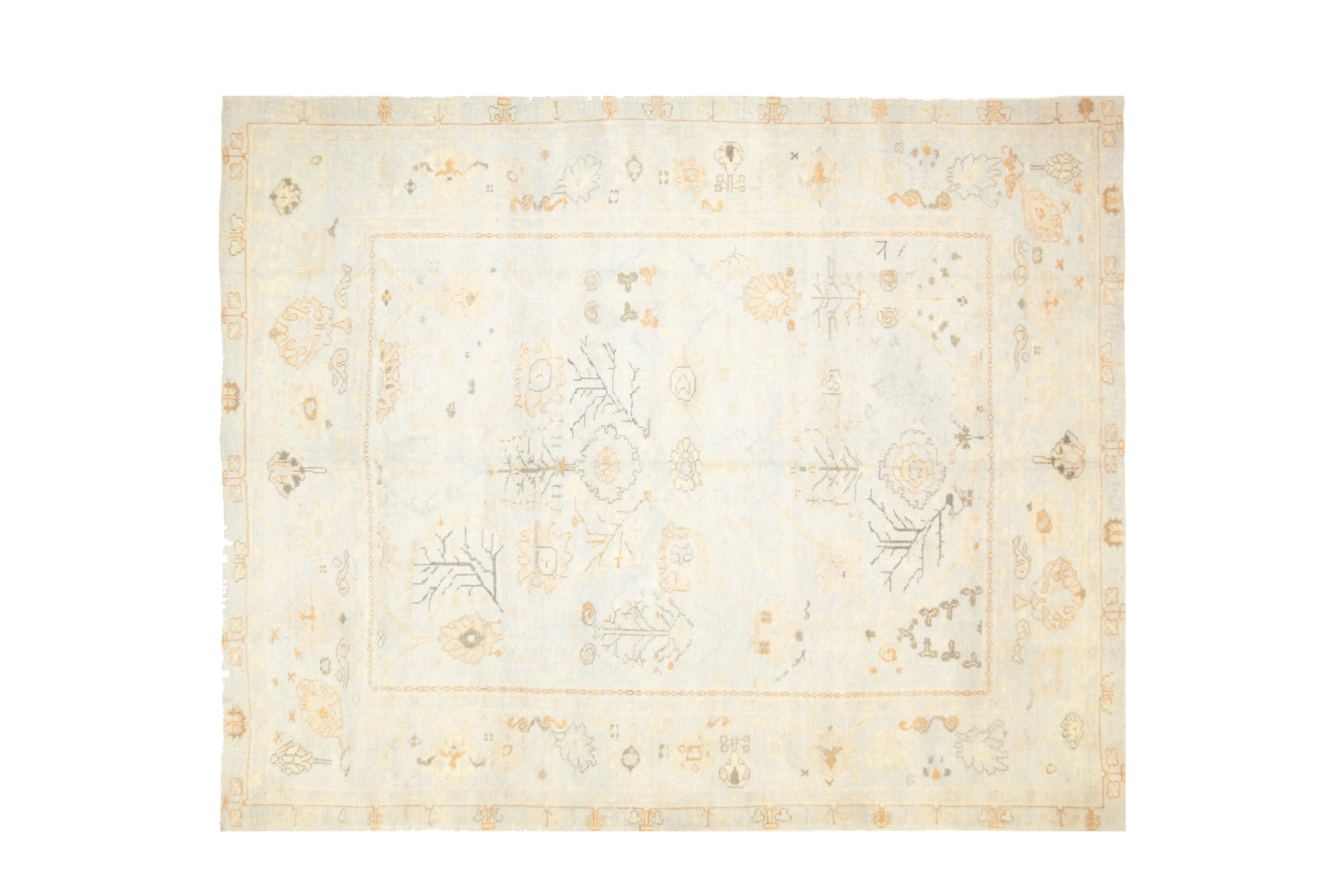 Persian Oushak Transitional Rug 88096