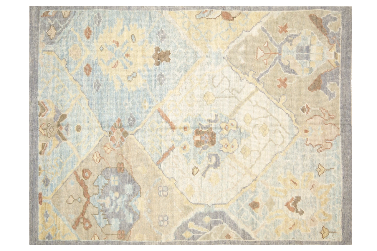 Persian Oushak Transitional Rug 88146