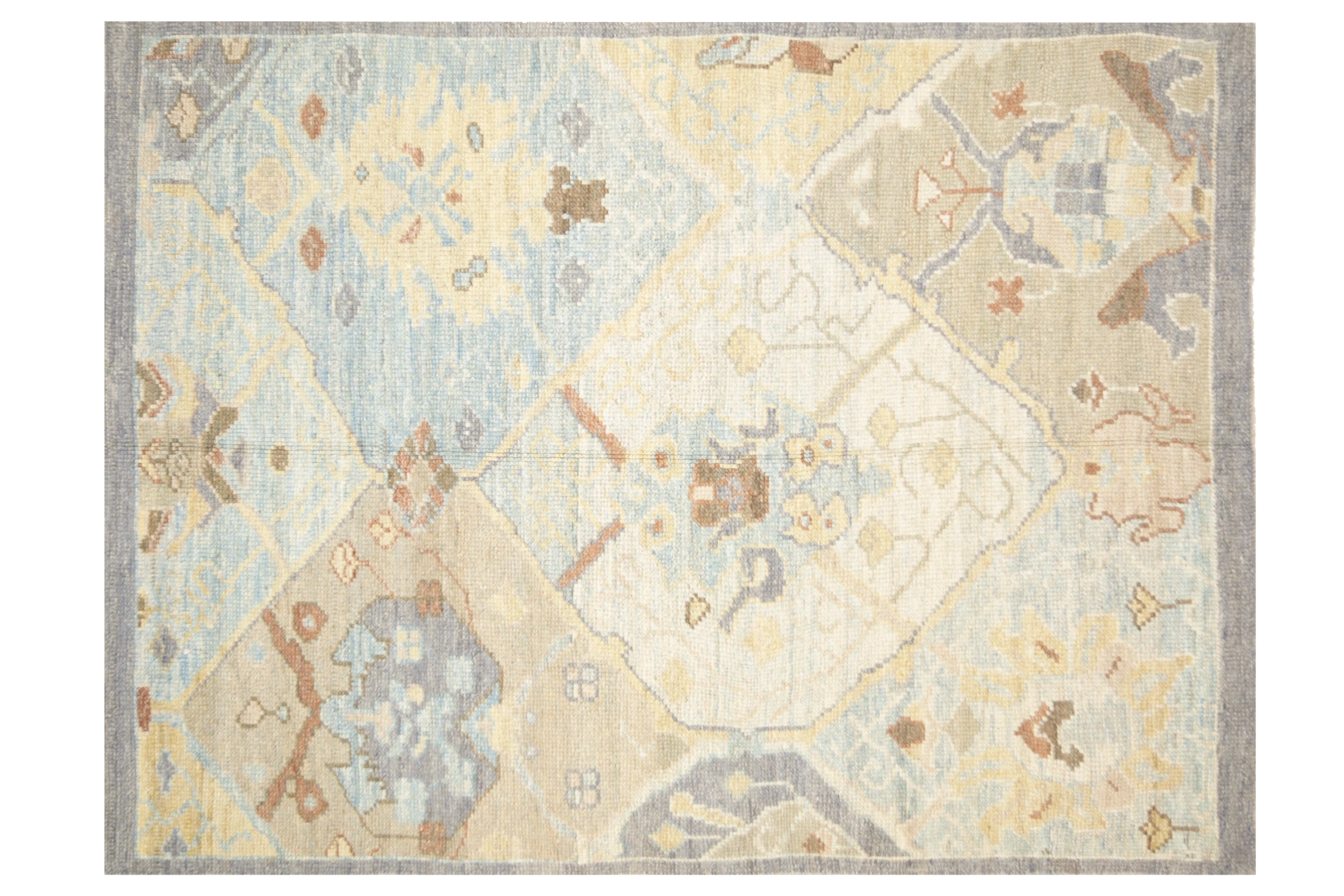 Persian Oushak Transitional Rug 88146