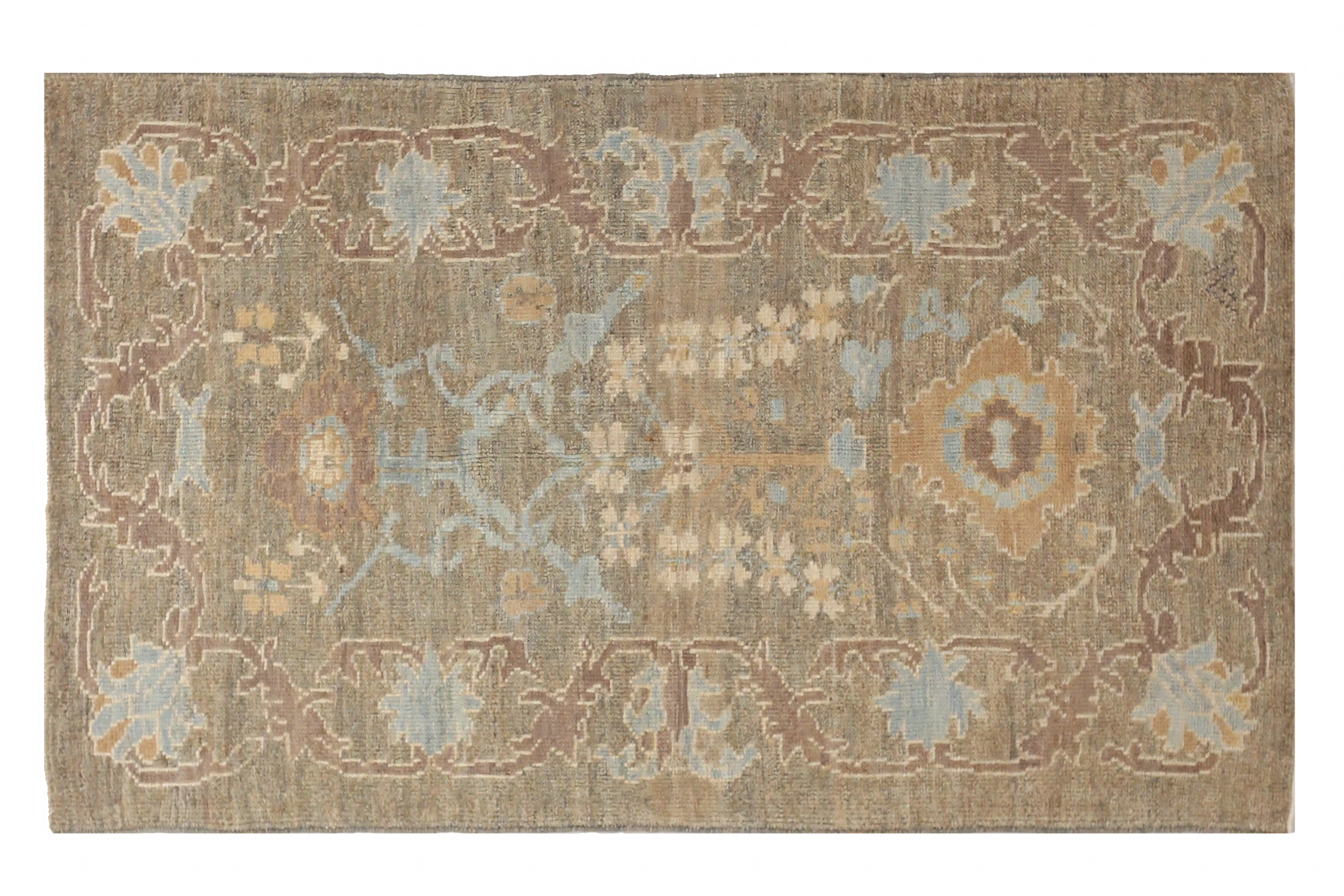 Persian Oushak Transitional Rug 88168