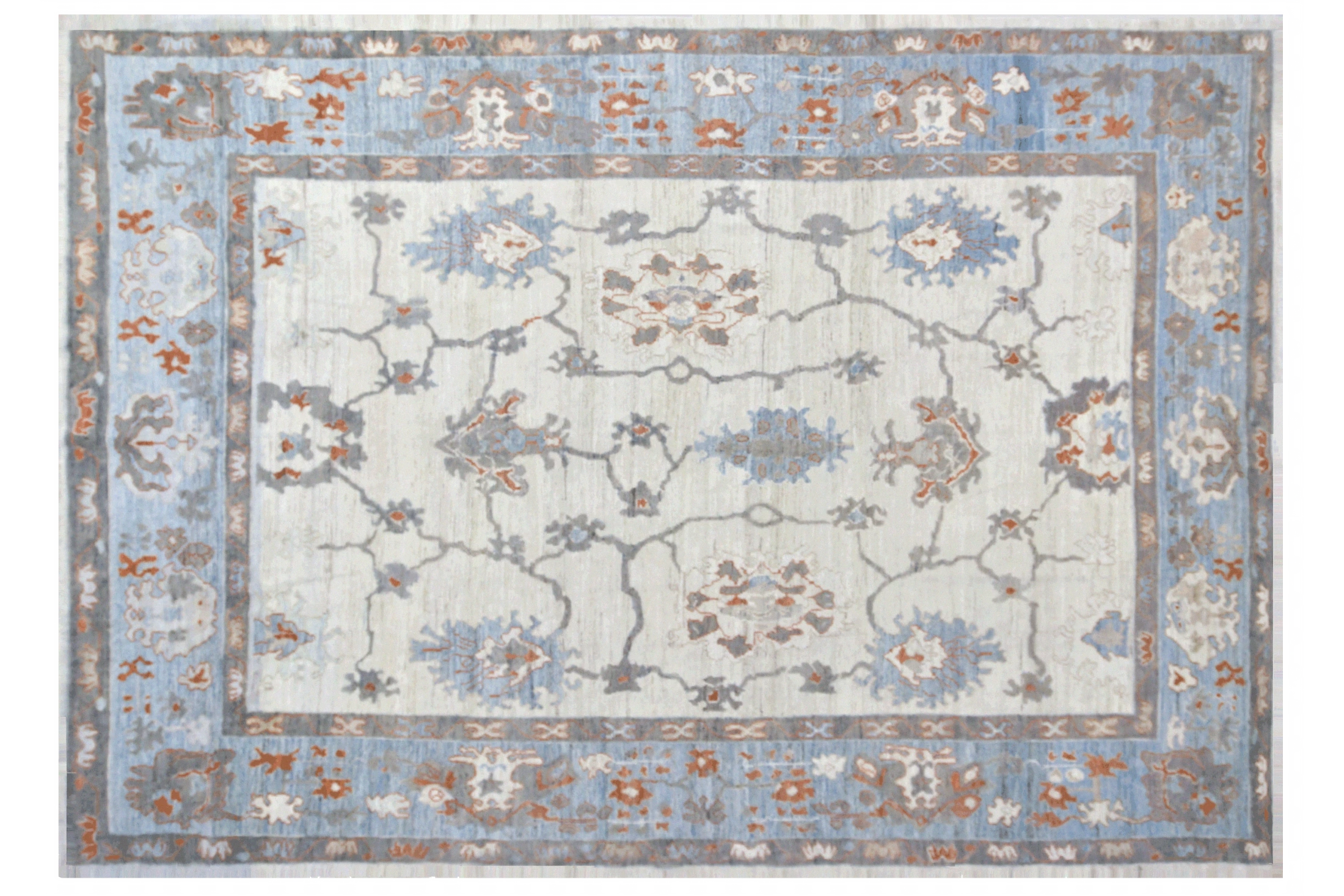 Persian Oushak Transitional Rug 88181