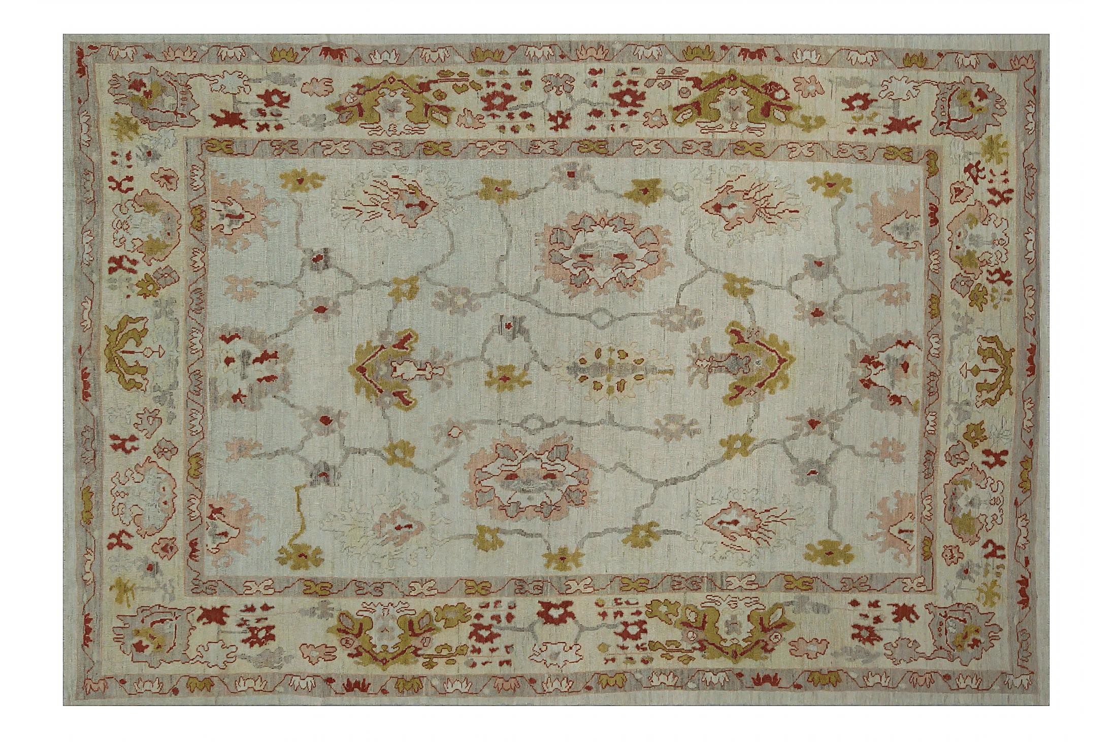 Turkey Oushak Tribal Rug 88247