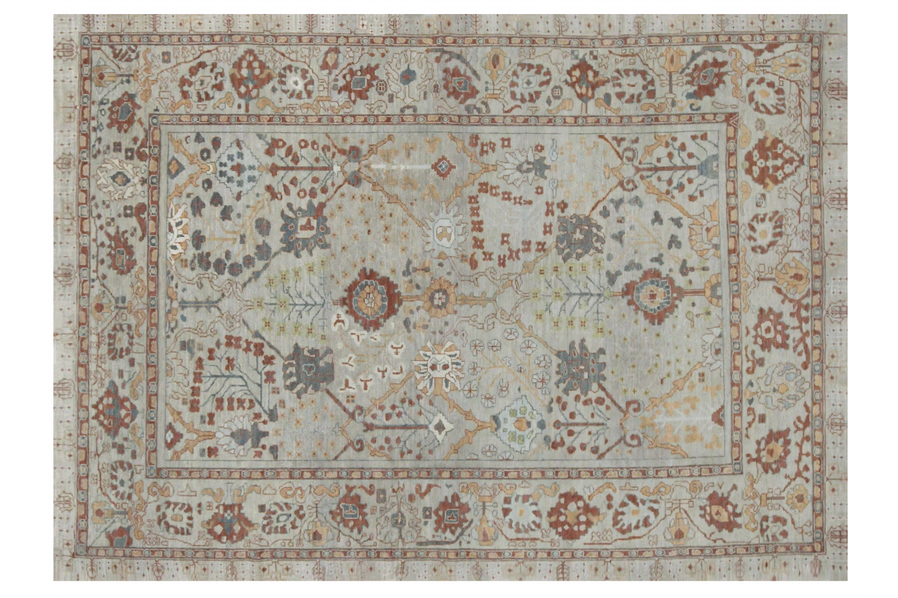 Turkey Oushak Tribal Rug 88312