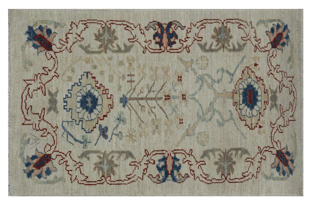 Turkey Oushak Tribal Rug 88359