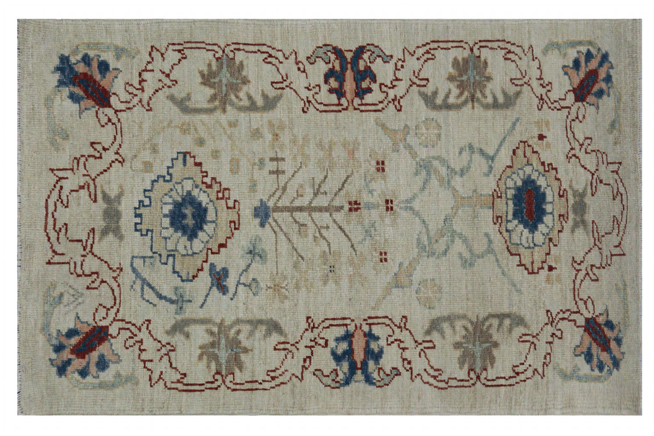Turkey Oushak Tribal Rug 88359