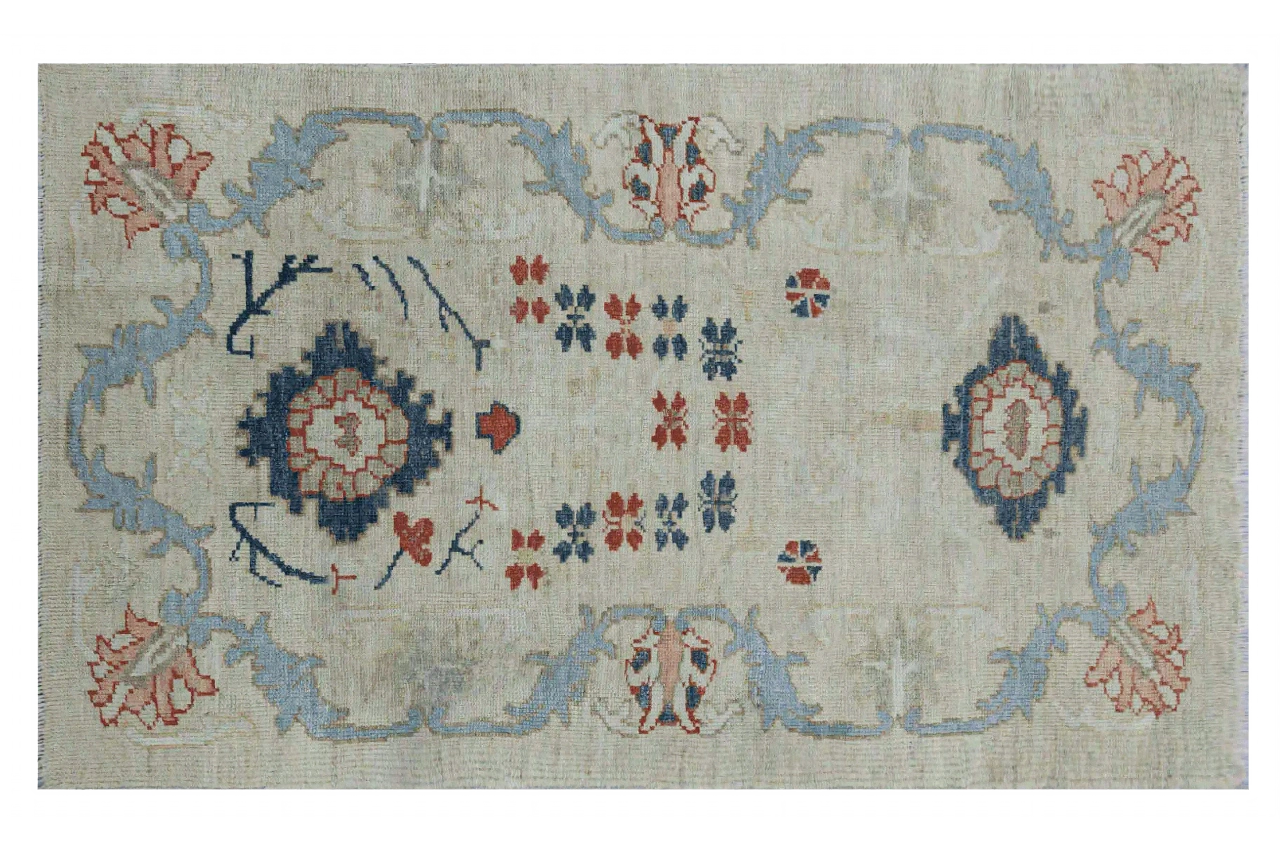 Turkey Oushak Tribal Rug 88360