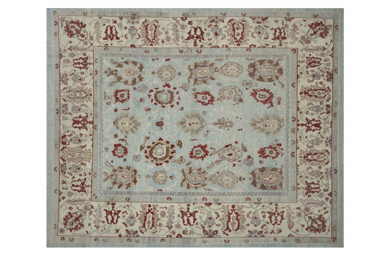 Turkey Oushak Tribal Rug 88361