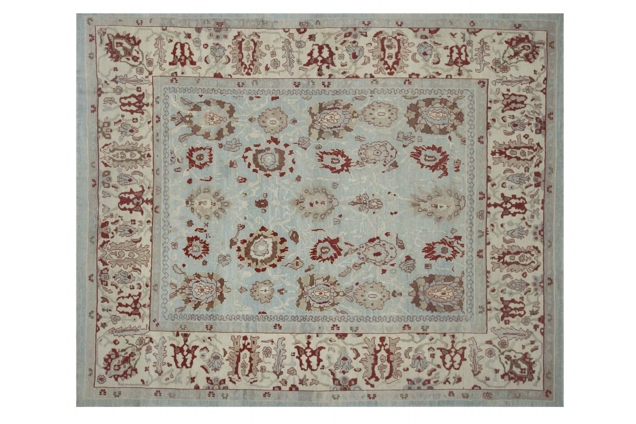 Turkey Oushak Tribal Rug 88361