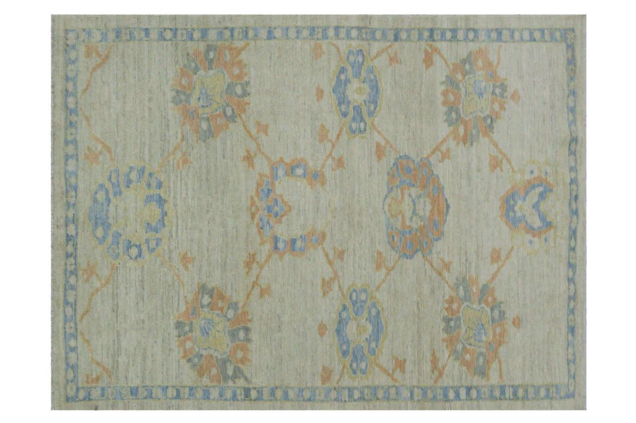 Turkey Oushak Tribal Rug 88365