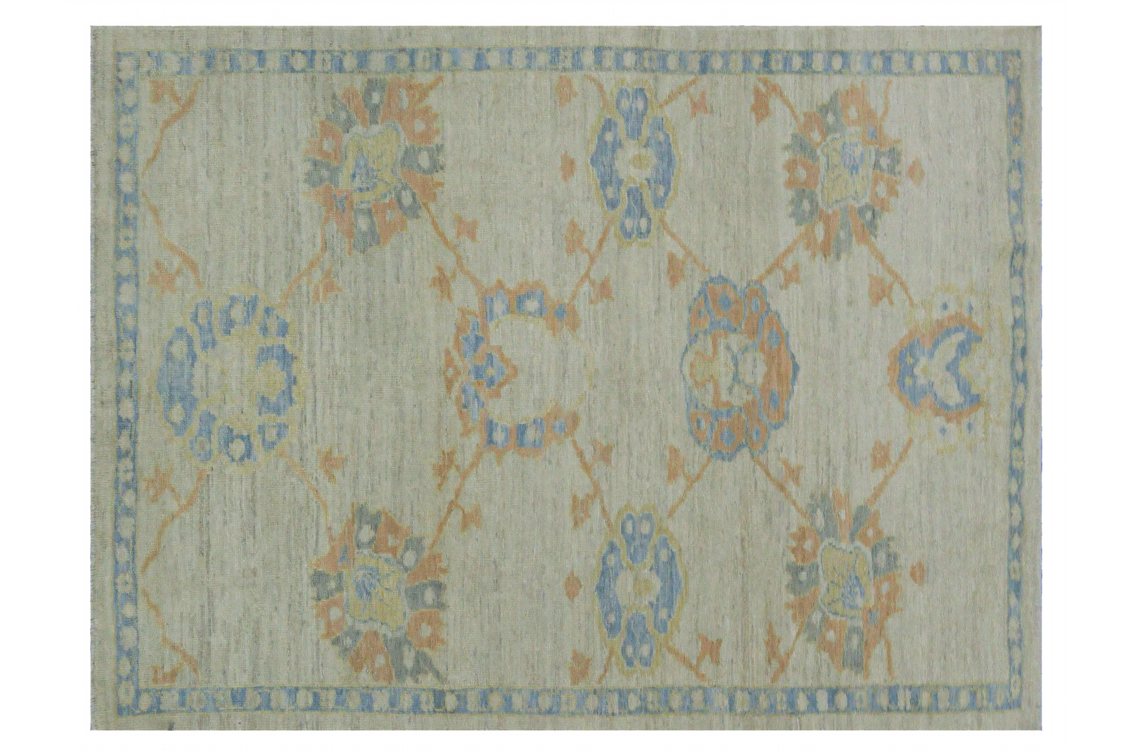 Turkey Oushak Tribal Rug 88365