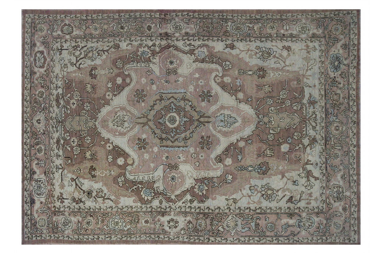 Turkey Oushak Tribal Rug 88366