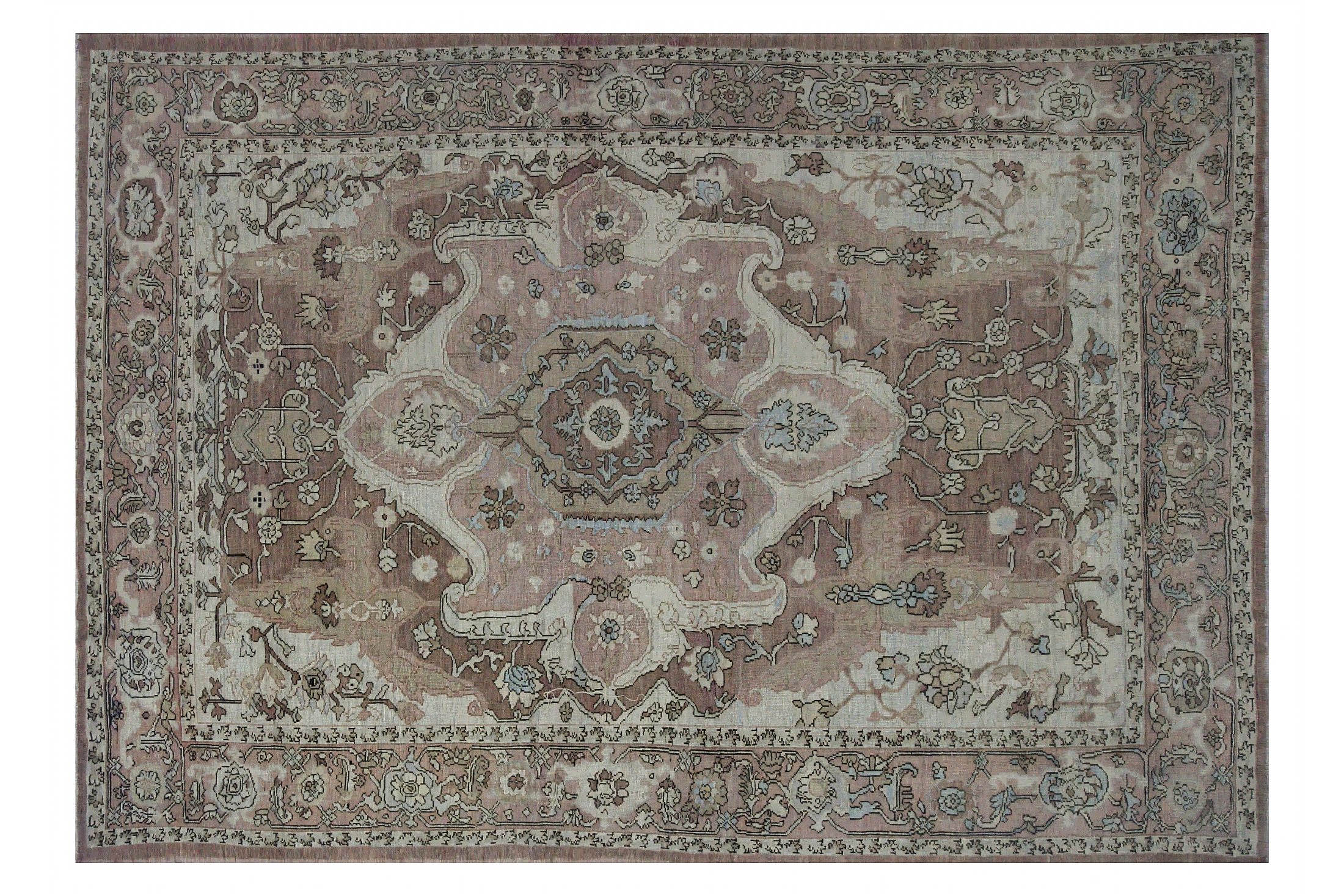 Turkey Oushak Tribal Rug 88366