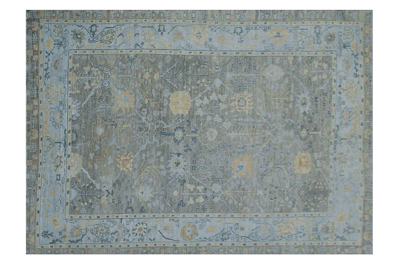 Turkey Oushak Tribal Rug 88380