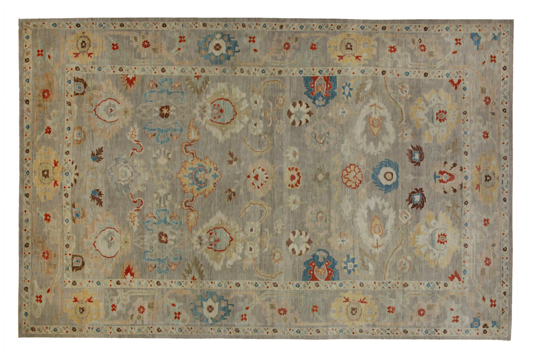Turkey Sultanabad Tribal Rug 88463