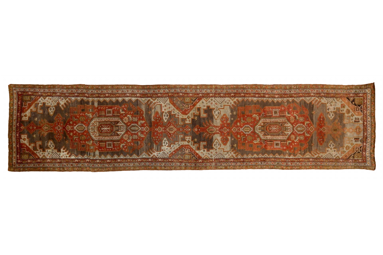 Antique Persian Malayer Traditional Rug 88771
