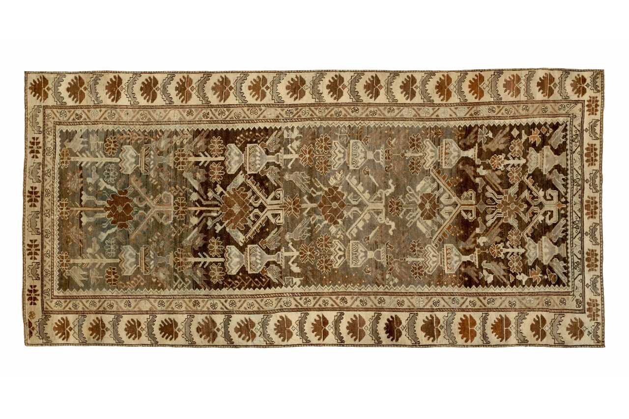 Antique Persian Malayer Transitional Rug 88776
