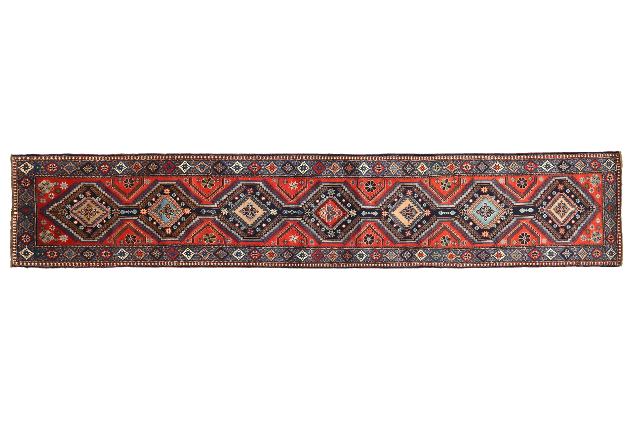 Antique Persian Shiraz Traditional Rug 88787