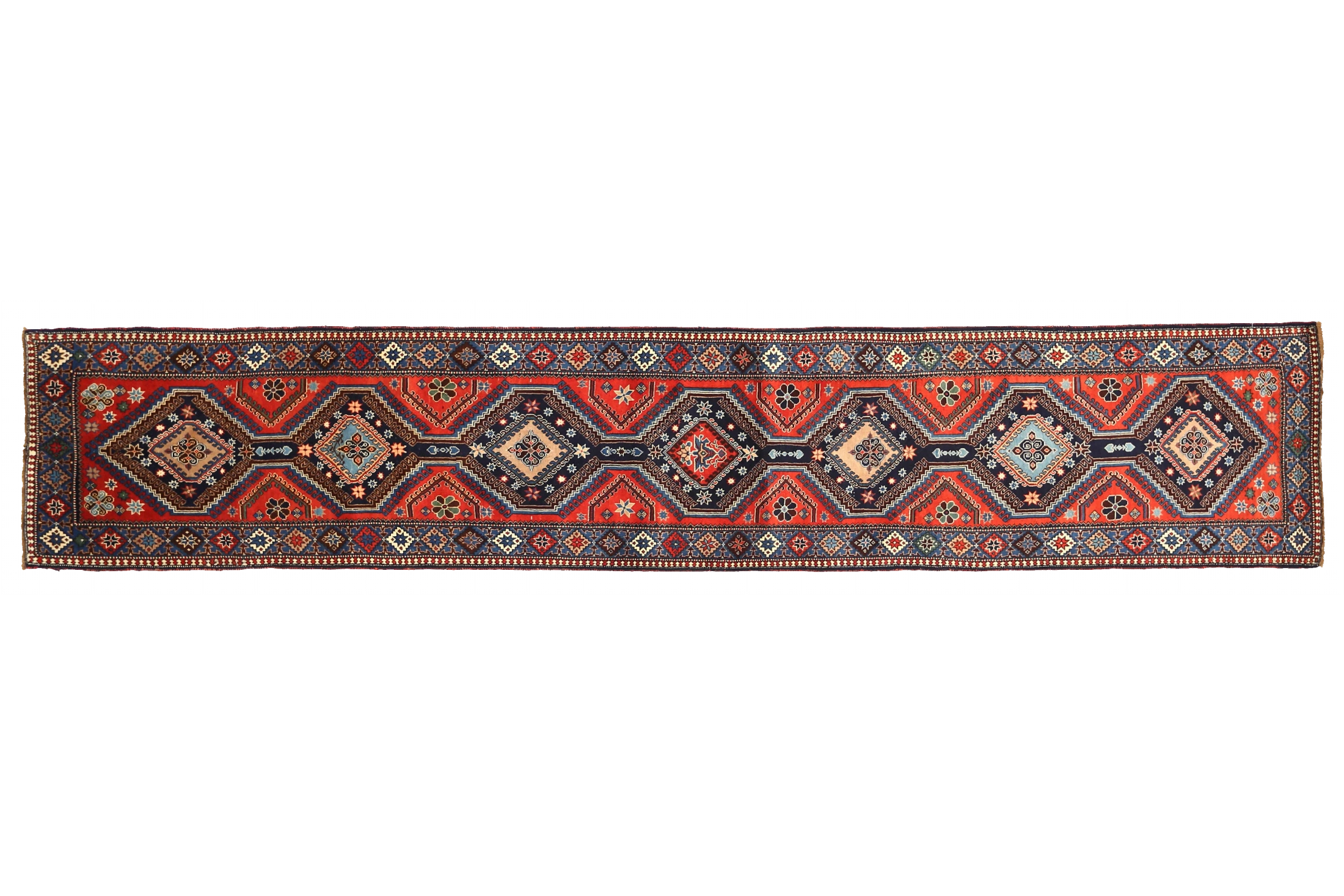 Antique Persian Shiraz Traditional Rug 88787