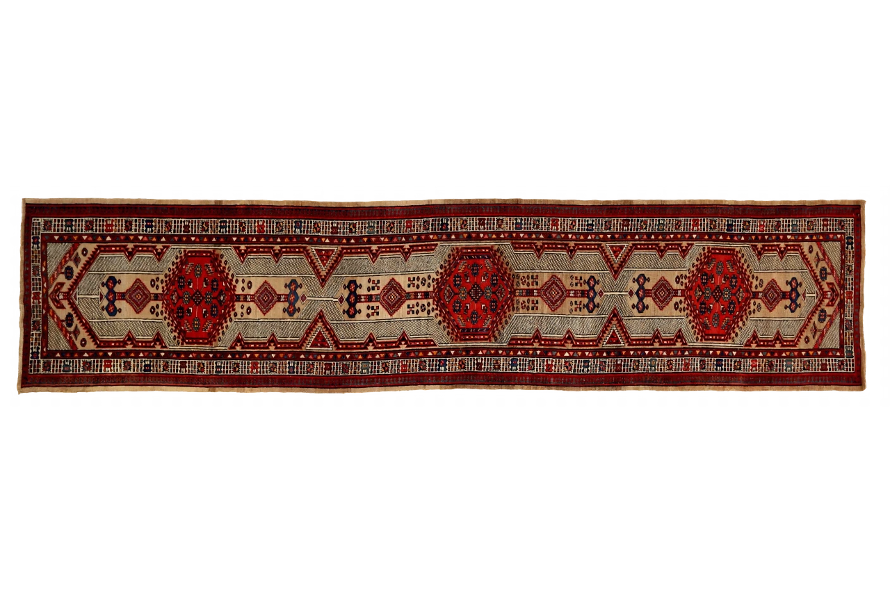 Antique Persian Sarab Traditional Rug 88788