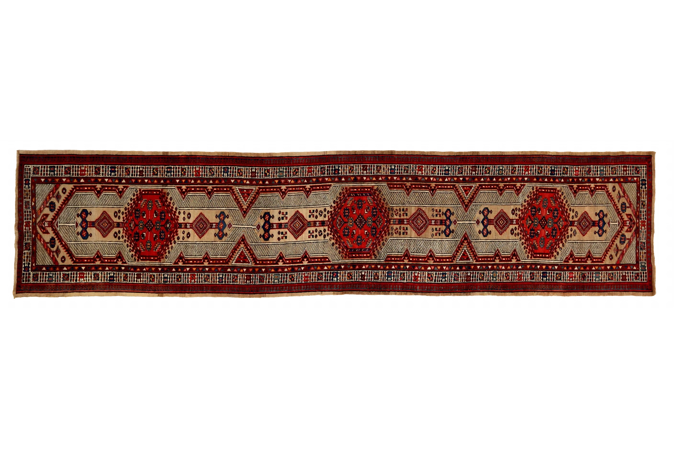 Antique Persian Sarab Traditional Rug 88788