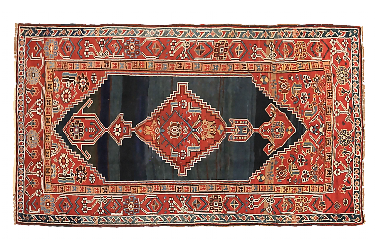 Antique Persian Azarbaijan Traditional Rug 88795