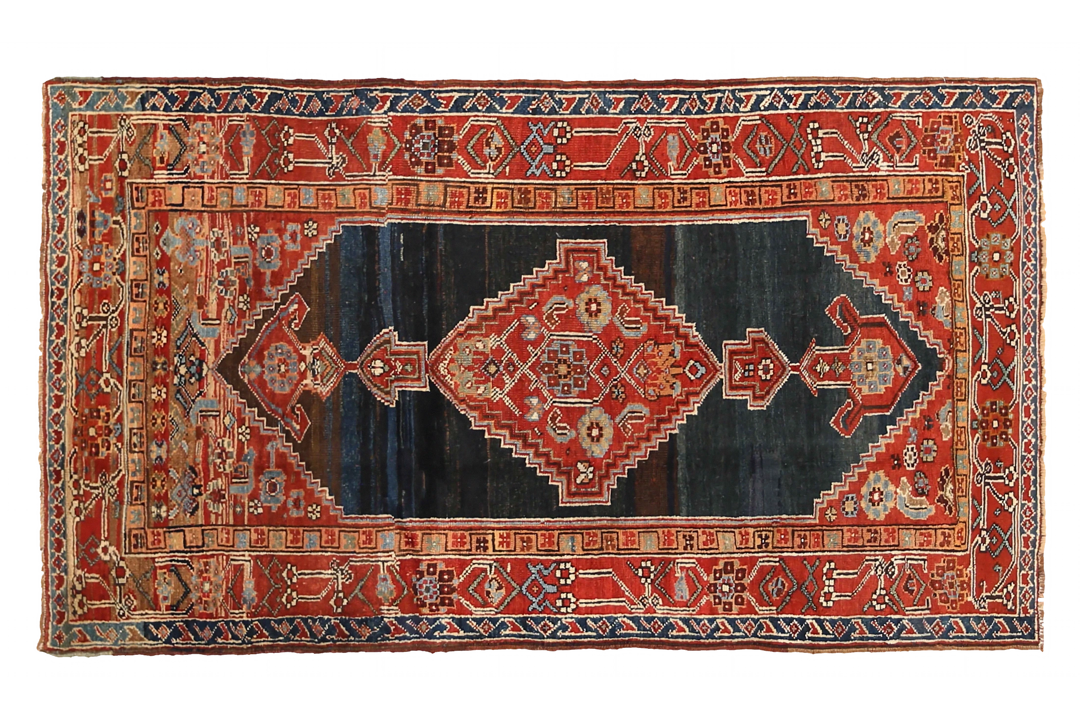 Antique Persian Azarbaijan Traditional Rug 88796