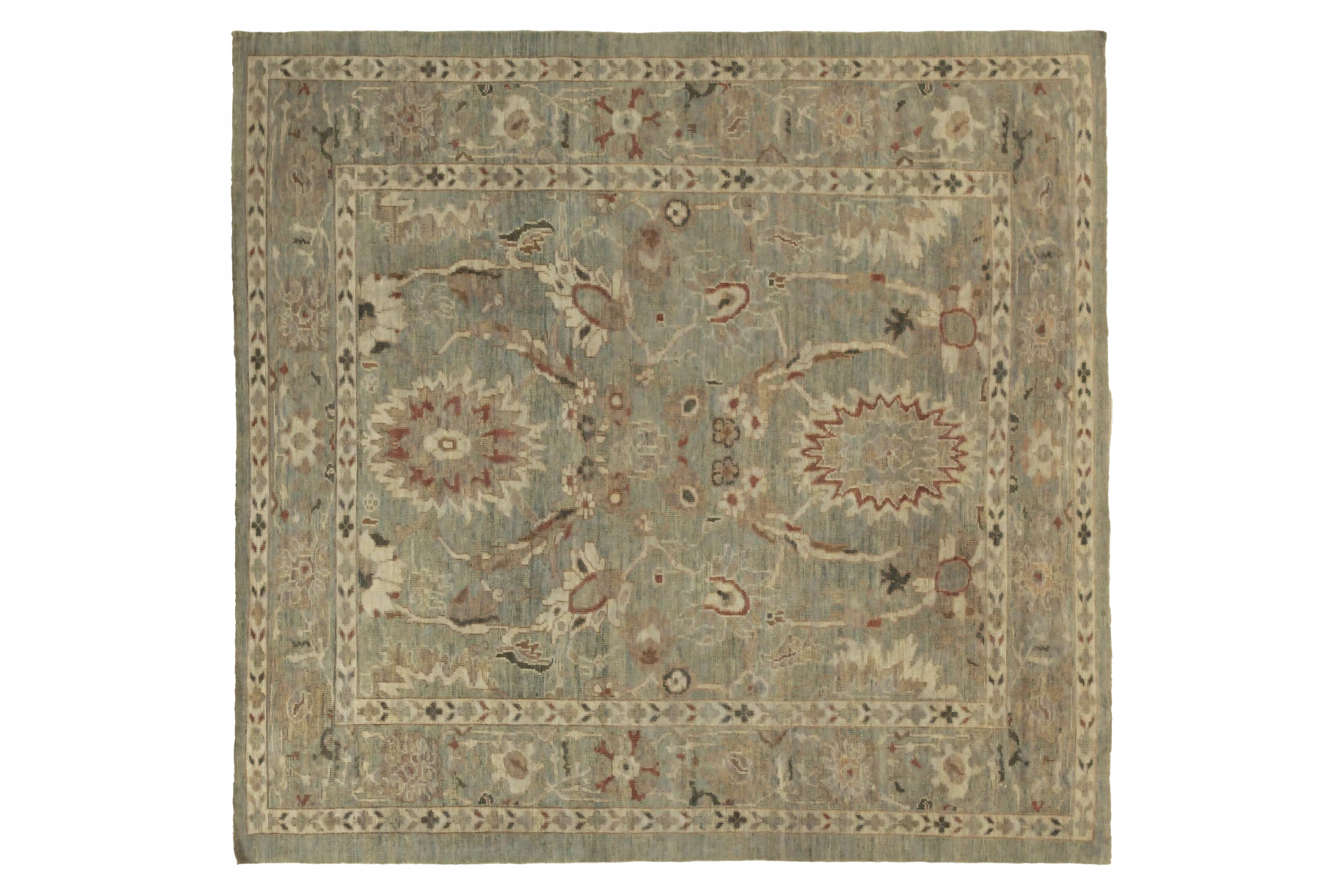 Persian Sultanabad Transitional Rug 88856