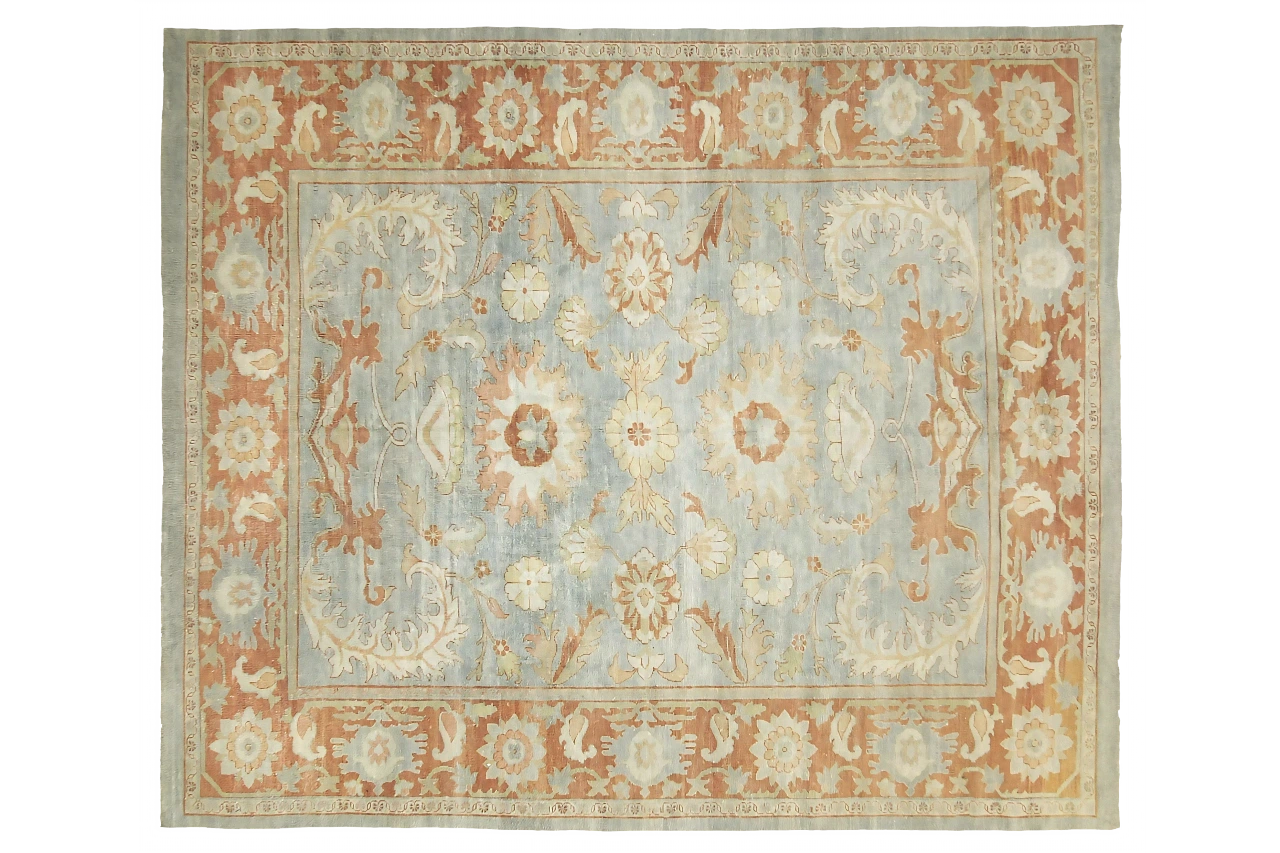 Persian Sultanabad Transitional Rug 88919