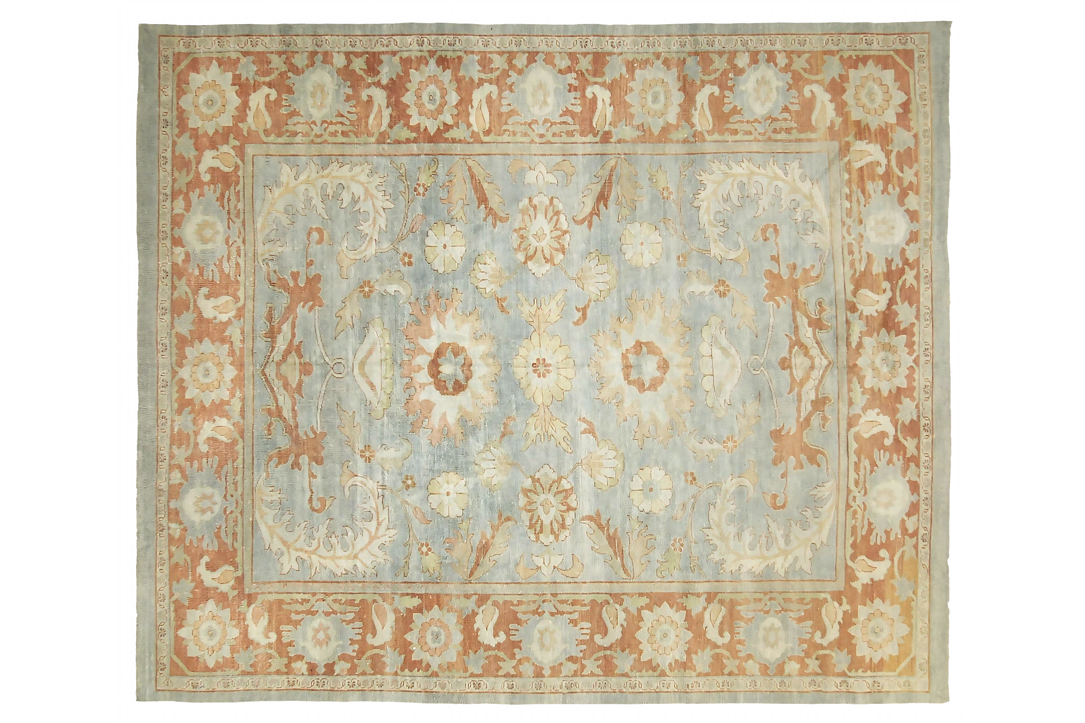 Persian Sultanabad Transitional Rug 88919