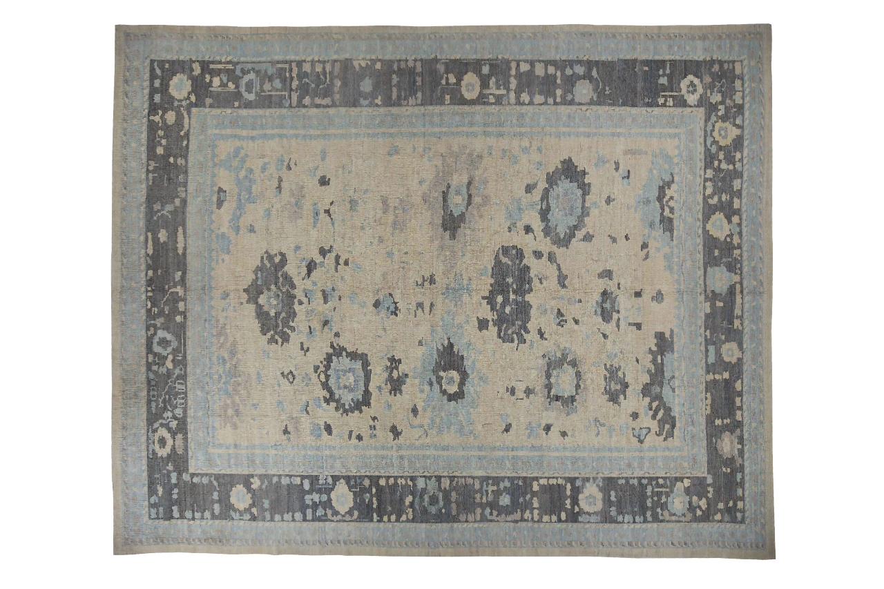 Persian Oushak Transitional Rug 88945