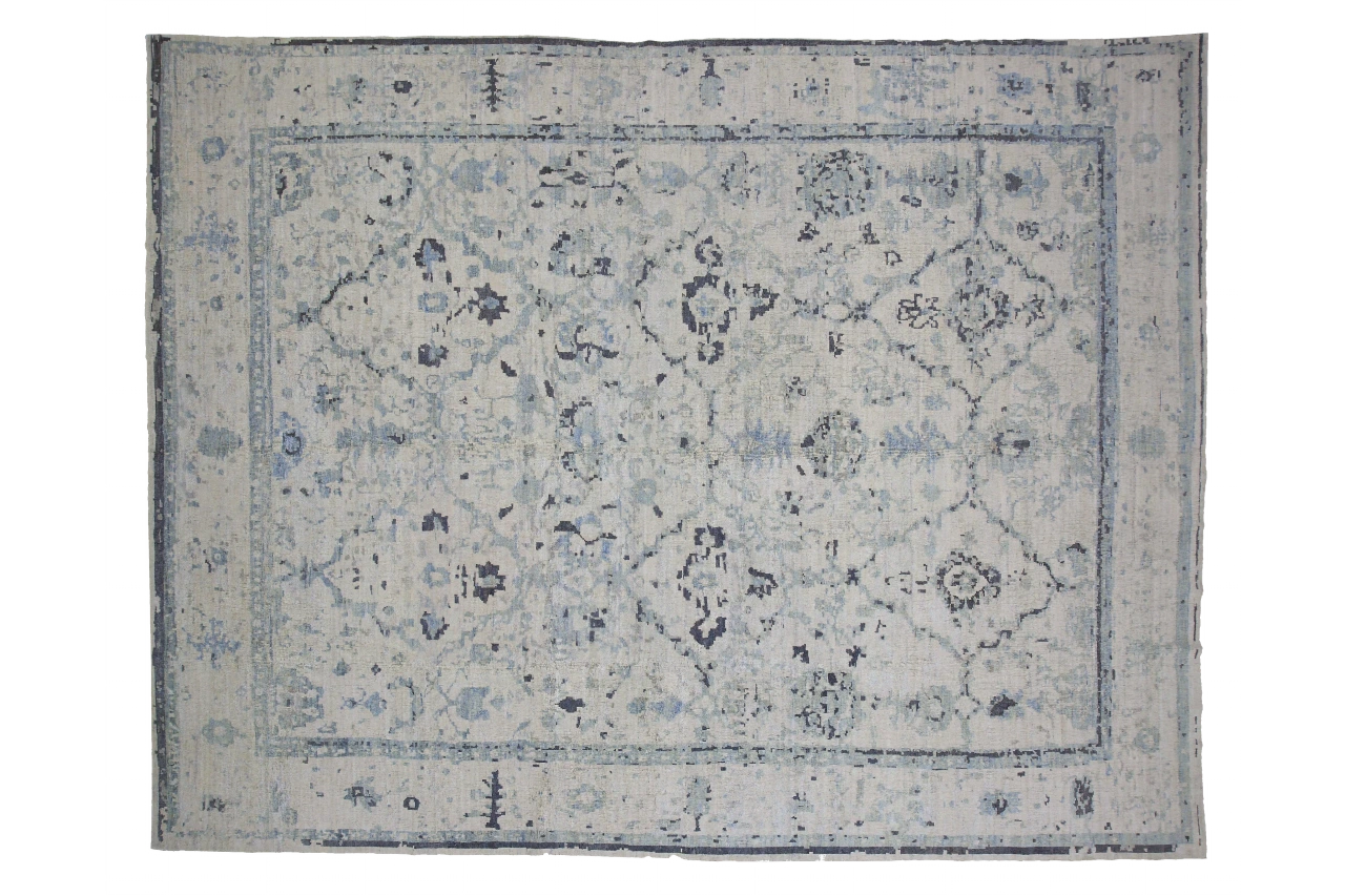 Persian Oushak Transitional Rug 88949