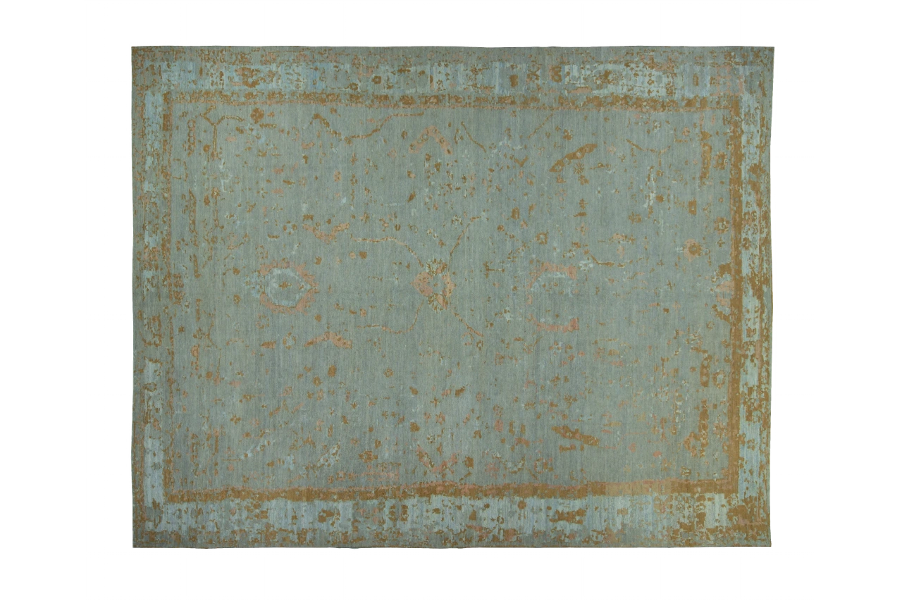 Persian Oushak Transitional Rug 88953