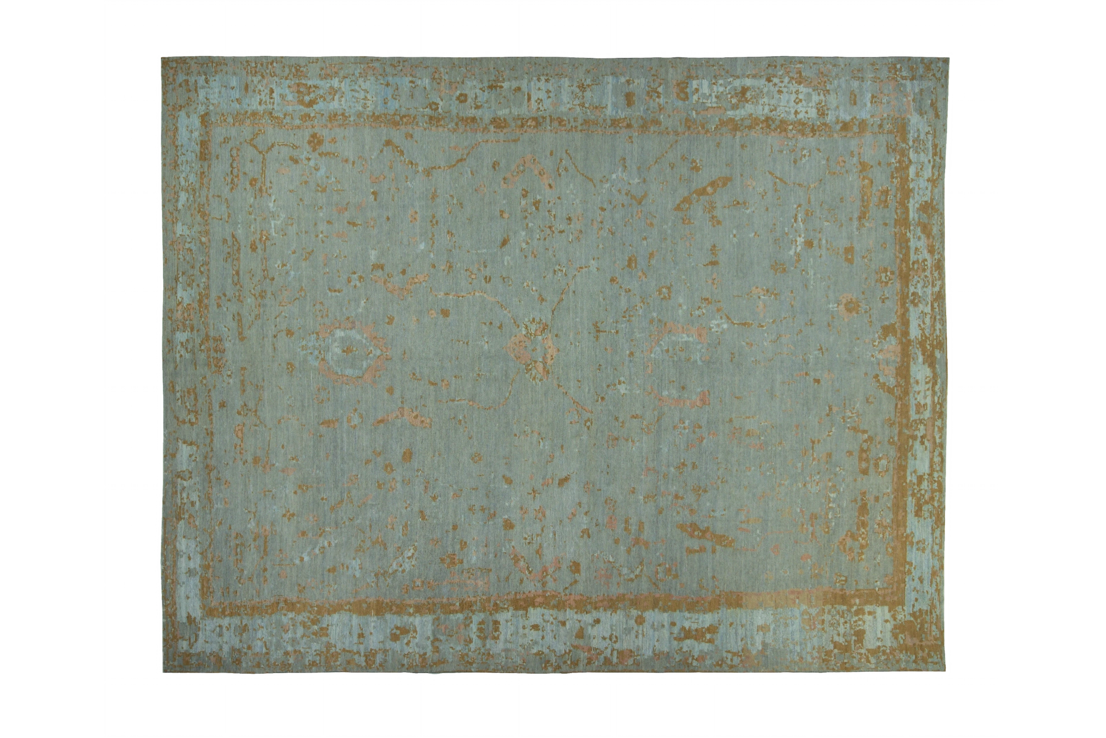 Persian Oushak Transitional Rug 88953