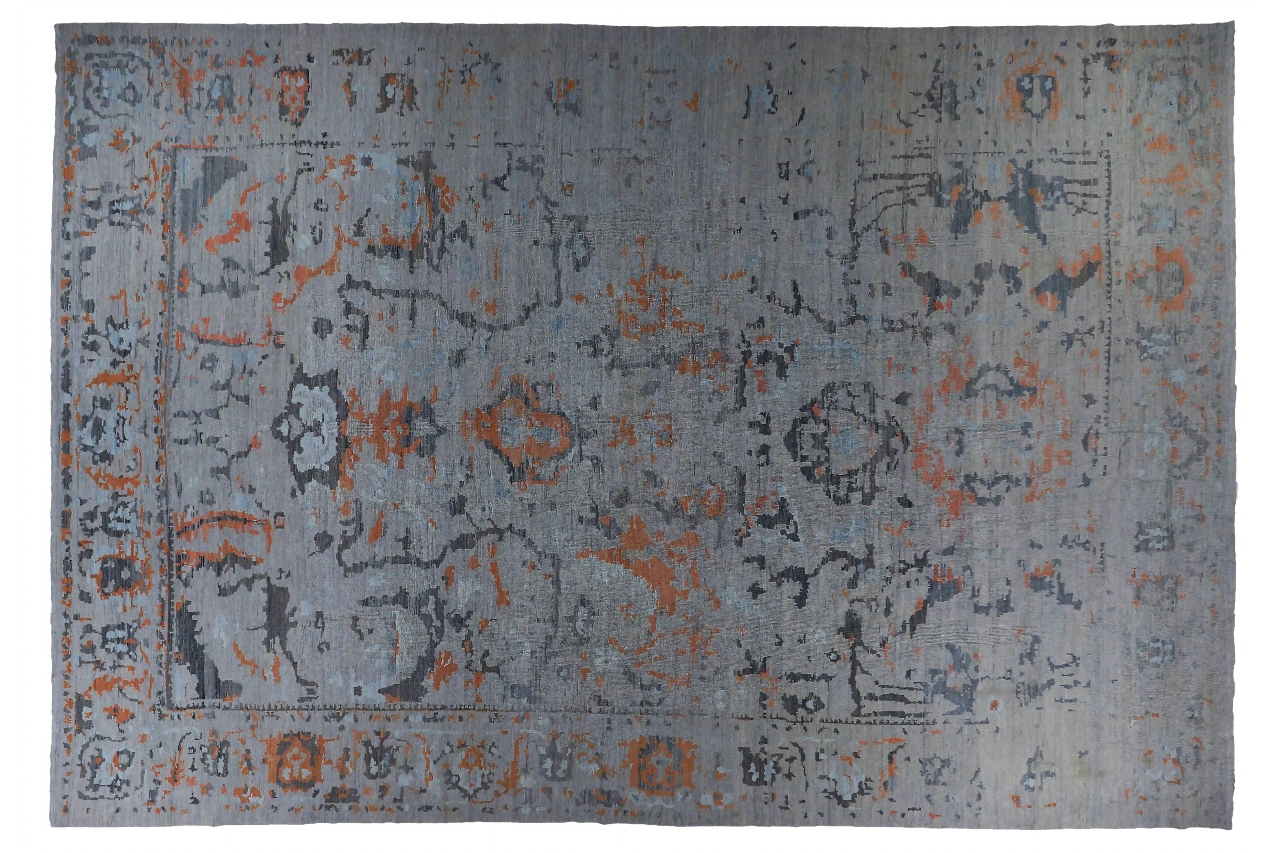 Persian Oushak Transitional Rug 88954