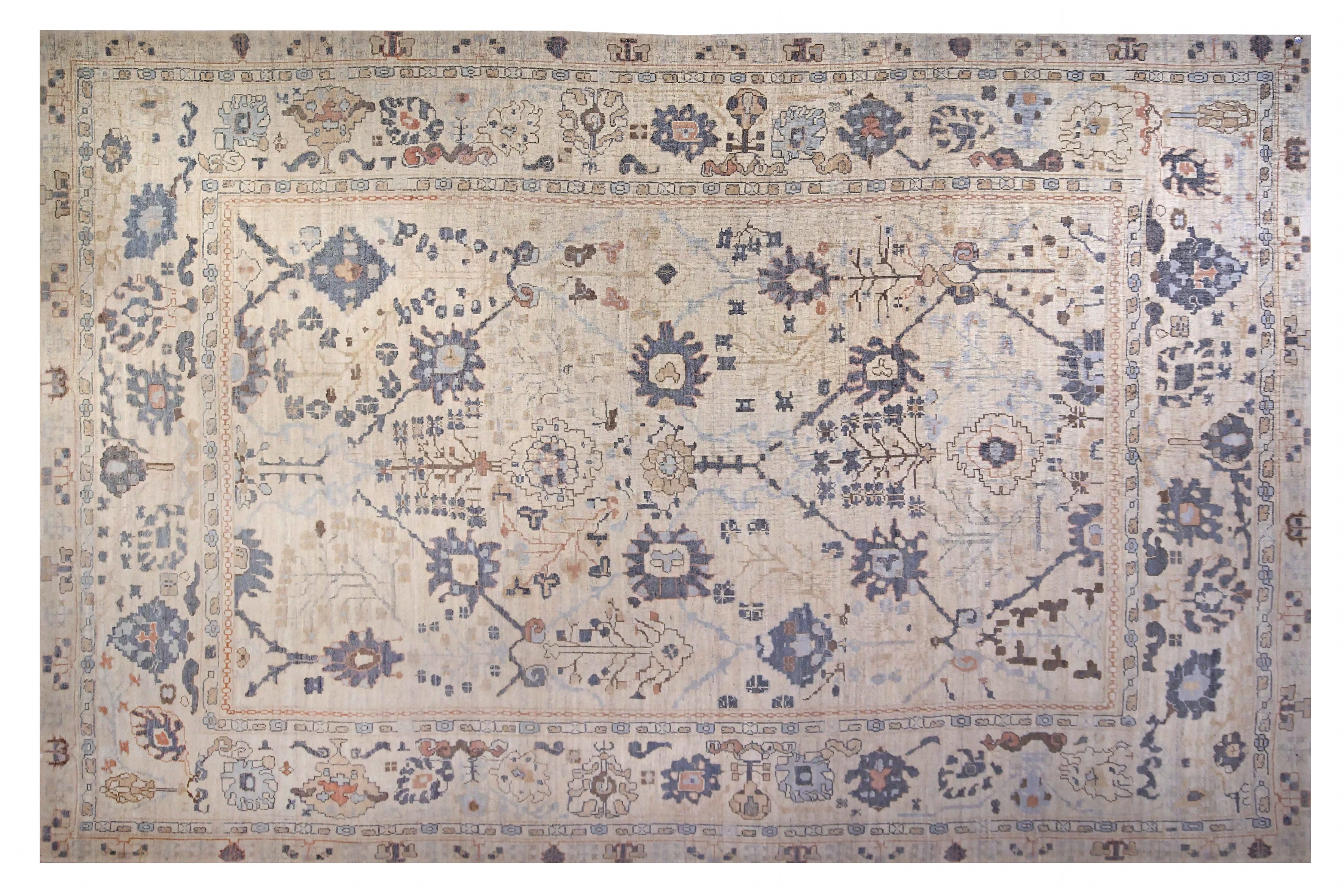 Persian Oushak Transitional Rug 88965