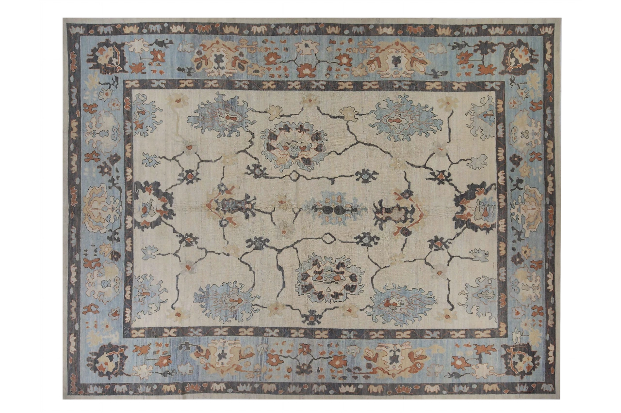 Persian Oushak Transitional Rug 88972