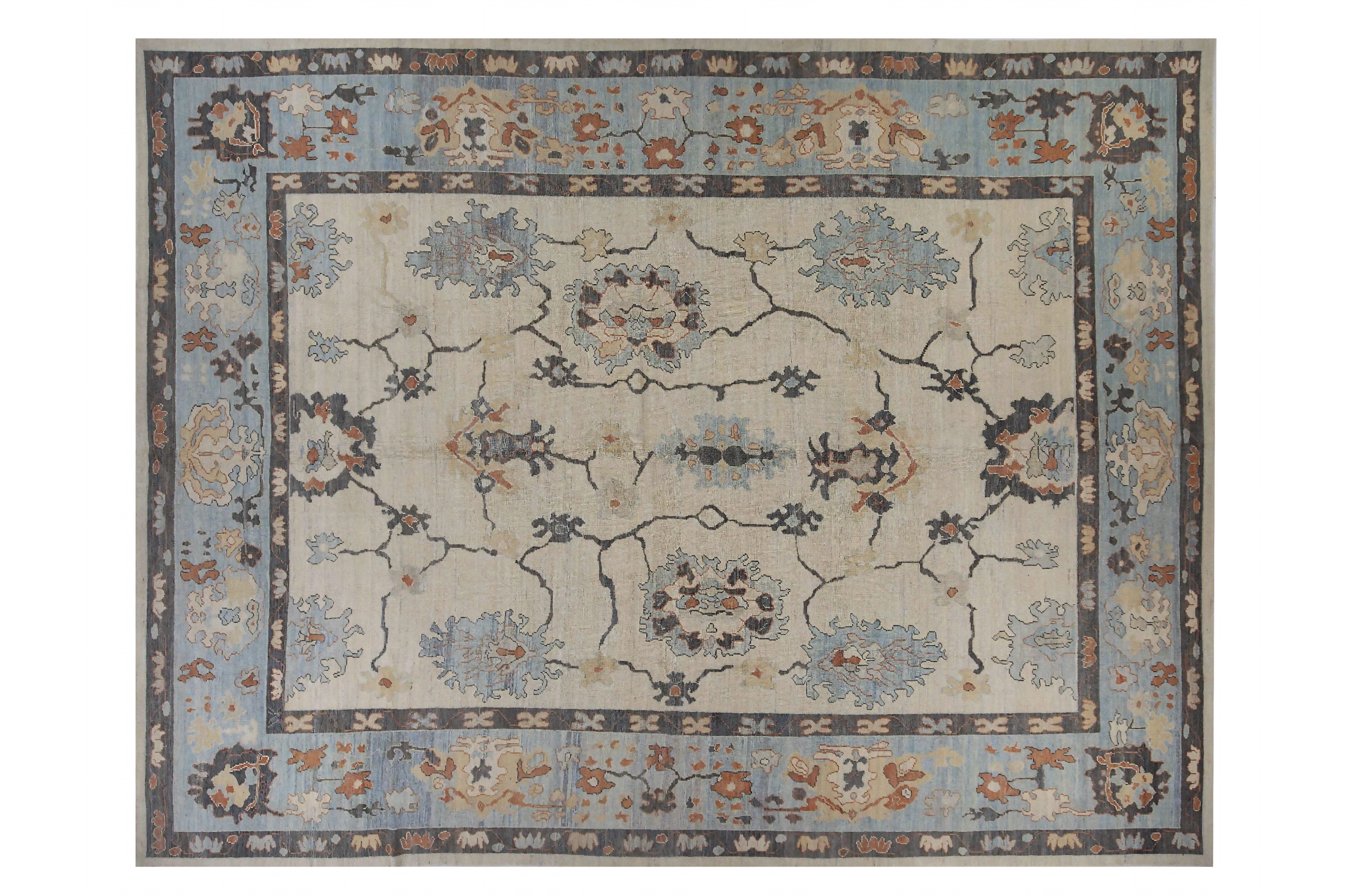 Persian Oushak Transitional Rug 88972