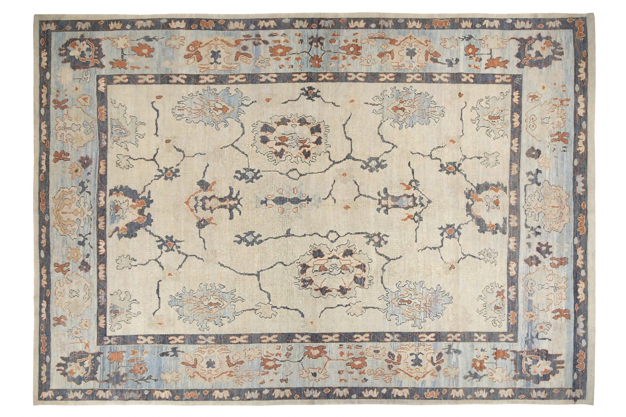 Persian Oushak Transitional Rug 88974