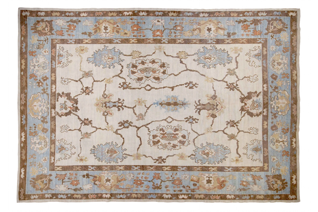 Persian Oushak Transitional Rug 88975